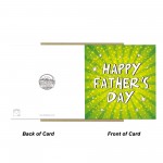 Fathers Day Card For Dad Card From Daughter and Son Happy Father