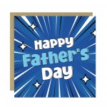 Happy Fathers Day Superhero Card For Dad 145 x 145mm Novelty