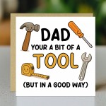 Funny Dad Card For Fathers Day Birthday From Daughter Son Joke
