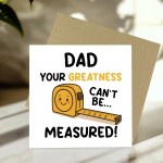 Novelty Dad Card For Father's Day Birthday Joke Humourous Card