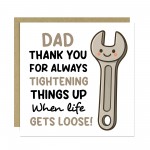 Dad Multipack of 6 Greetings Cards For Fathers Day Birthday
