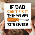 Dad Card Novelty Card For Dad From Daughter Birthday Fathers Day