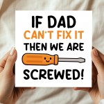 Dad Card Novelty Card For Dad From Daughter Birthday Fathers Day