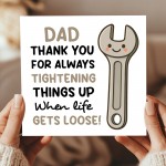 Dad Card Fathers Day Birthday Novelty Humourous Card For Dad 