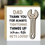 Dad Card Fathers Day Birthday Novelty Humourous Card For Dad 