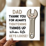Dad Card Fathers Day Birthday Novelty Humourous Card For Dad 