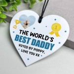 Gift For Daddy For Birthday Fathers Day Heart Personalised