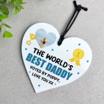 Gift For Daddy For Birthday Fathers Day Heart Personalised