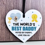 Gift For Daddy For Birthday Fathers Day Heart Personalised
