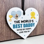 Gift For Daddy For Birthday Fathers Day Heart Personalised