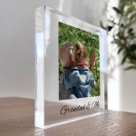 Fathers Day Gift For Grandad GRANDAD AND ME Plaque Grandad Photo