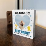 Personalised Gift For Dad For Fathers Day Best Daddy Gift Block
