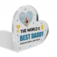 Daddy Gifts For Fathers Day Birthday Worlds Best Daddy Plaque