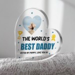 Daddy Gifts For Fathers Day Birthday Worlds Best Daddy Plaque