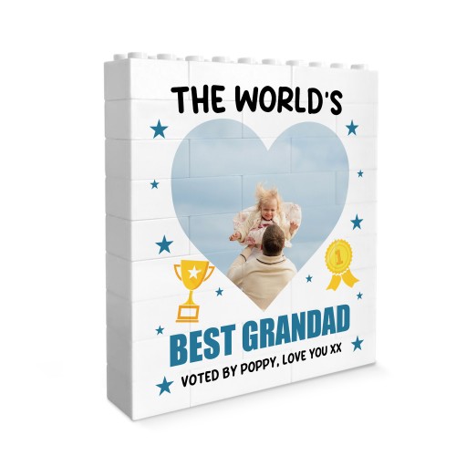 Personalised Gift For Grandad For Fathers Day Best Grandad Gift