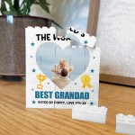 Personalised Gift For Grandad For Fathers Day Best Grandad Gift