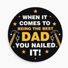 Fathers Day Gift For Dad Nailed It Dad Gift From Daughter Son