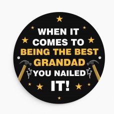 Fathers Day Gift For Grandad Nailed It Grandad Gift Man Cave