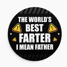 Funny Dad Gifts For Fathers Day Acrylic Plaque Best Farter