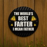 Funny Dad Gifts For Fathers Day Acrylic Plaque Best Farter