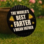 Funny Dad Gifts For Fathers Day Acrylic Plaque Best Farter