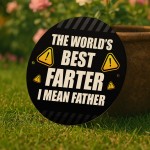 Funny Dad Gifts For Fathers Day Acrylic Plaque Best Farter