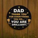 Dad Gift For Fathers Day Birthday You Are Drilliant Gift For Him