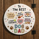 Gift For Dog Dad Funny Gift For Dad Fathers Day Birthday