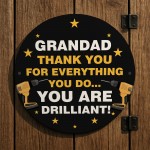 Grandad Gift For Fathers Day Birthday You Are Drilliant Man Cave