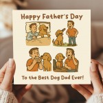 Best Dog Dad Card For Fathers Day From The Dog Fathers Day Card