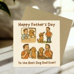 Best Dog Dad Card For Fathers Day From The Dog Fathers Day Card