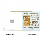 Best Dog Dad Ever Card For Fathers Day From The Dog Fathers Day
