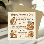 Funny Card For Fathers Day From The Dog Fathers Day Card
