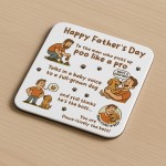 FUNNY Fathers Day Gift From The Dog Fathers Day Gift For Dog Dad