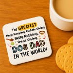 Best Dog Dad Gift For Fathers Day From The Dog Birthday Gift