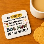 Best Dog Mum Gift For Fathers Day From The Dog Birthday Gift