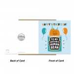 Happy Fathers Day Card For Dad My Favourite Human Bean Card