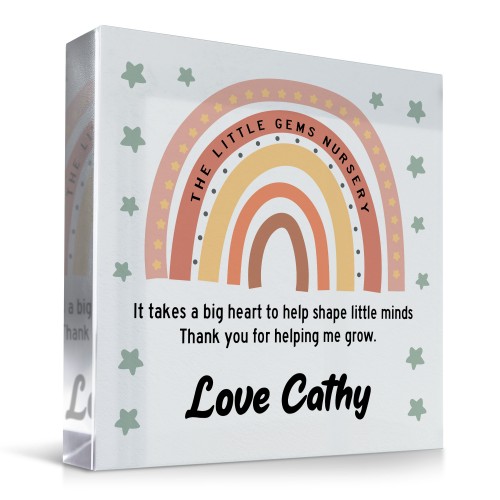 Personalised Gift For Teacher Big Hearts To Shape Little Minds