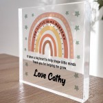 Personalised Gift For Teacher Big Hearts To Shape Little Minds