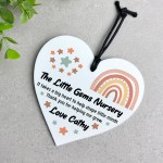 Gift For Teacher Heart Acrylic Plaque Personalised Thank You