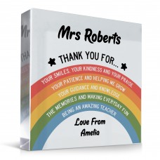 Personalised Gift For Teacher AMAZING TEACHER Plaque Thank You