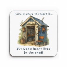 Funny Dad Gift For Fathers Day Birthday DAD COASTER Shed Decor