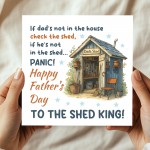 Funny Humour Fathers Day Card For Dad From Daughter Son Kids