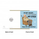 Funny Birthday Card For Dad Joke Card Old Dad From Daughter Son 