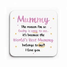 Gifts For Mummy MUMMY COASTER Mummy Birthday Gift From Daughter