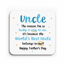 Gifts For Uncle UNCLE COASTER Uncle Birthday Gift For Christmas