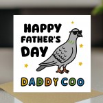 Funny Card For Dad For Fathers Day DADDY COO Card With Envelope