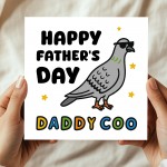 Funny Card For Dad For Fathers Day DADDY COO Card With Envelope
