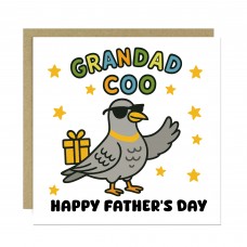 Funny Card For Grandad For Fathers Day GRANDAD COO Card