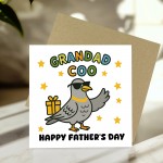 Funny Card For Grandad For Fathers Day GRANDAD COO Card